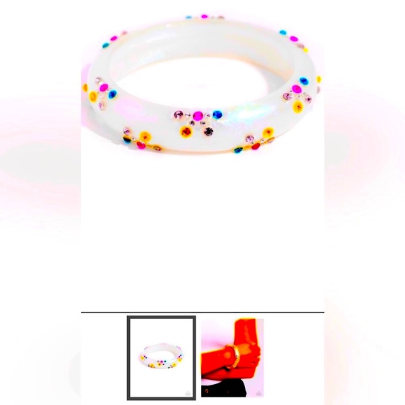 🔥🤍🔥 BEAUTIFUL❗️ PAPARAZZI “CAPTIVATING COLOR” PINK BRACELET❗️🔥🤍🔥m - Picture 3 of 4